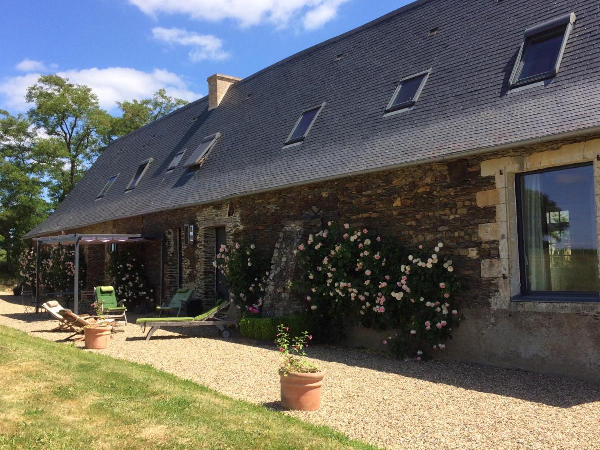 La Mouliniere, Jolie Longere Du Xviie Bed & Breakfast La Jaille-Yvon Exterior photo